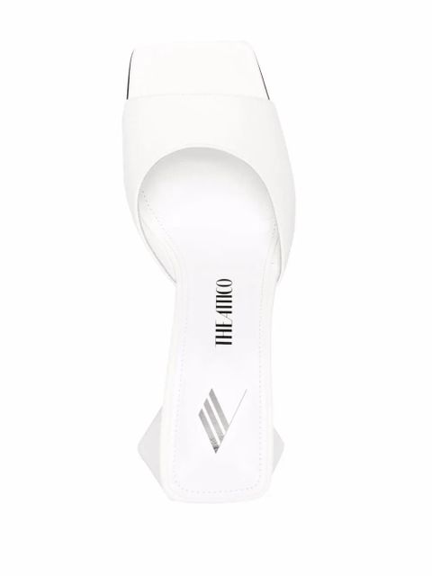 The Attico 95mm Devon sandals - White