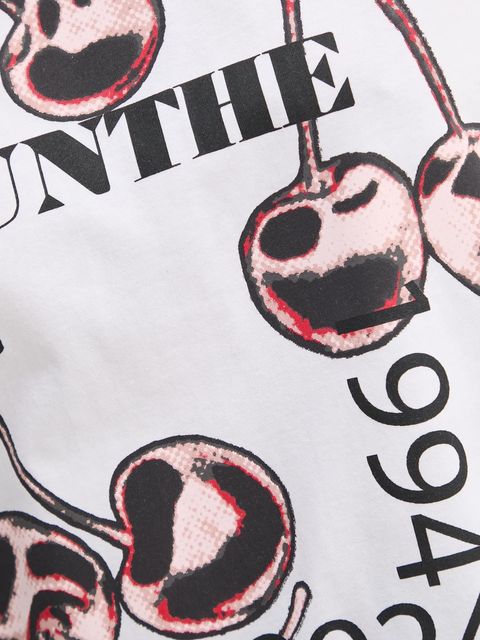 MUNTHE t-shirt bawełniany FELITA