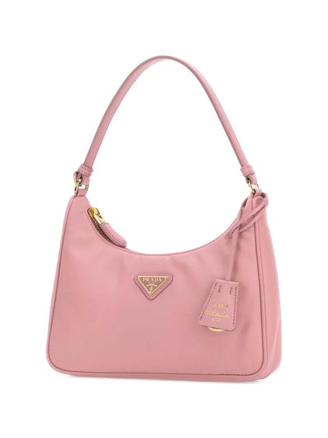 Prada mini Re-Edition 2005 logo tote bag - Pink