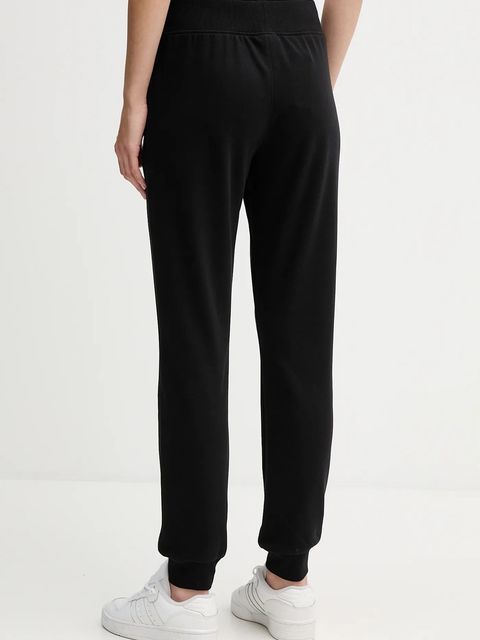 United Colors of Benetton spodnie dresowe damskie kolor czarny gładkie 3WNW3F04R - zdjęcie produktu nr 2