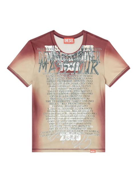 Diesel Remaster Capsule T-Kalyc T-shirt - Brown - zdjęcie produktu nr 1