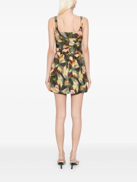 Acler Lyndon mini dress - Green