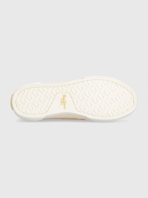 Pepe Jeans tenisówki PLS31287 damskie kolor pomarańczowy BRADY BASIC W