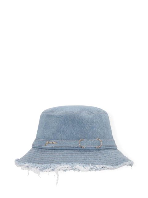 GANNI denim bucket hat - Blue - zdjęcie produktu nr 2