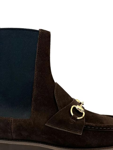 Gucci horsebit platform boots - Brown - zdjęcie produktu nr 2