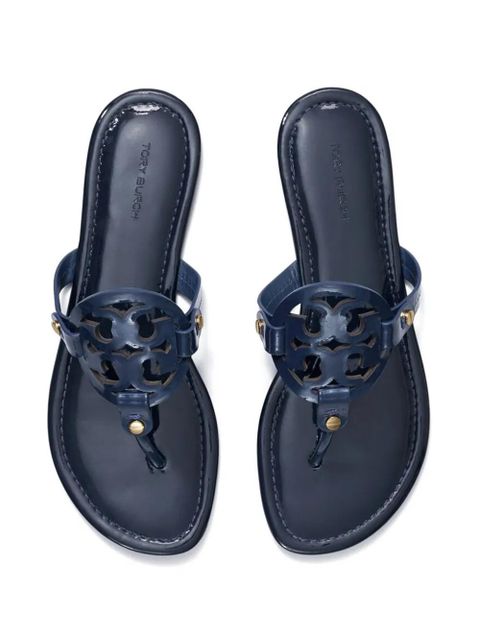 Tory Burch Miller cut-out flat sandals - Blue