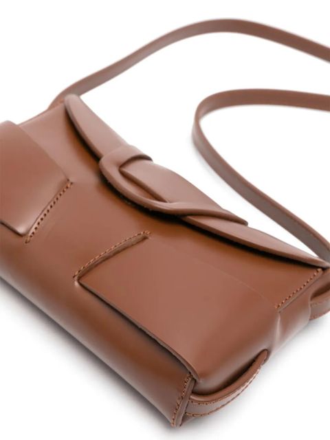 Hereu Mabra leather mini bag - Brown
