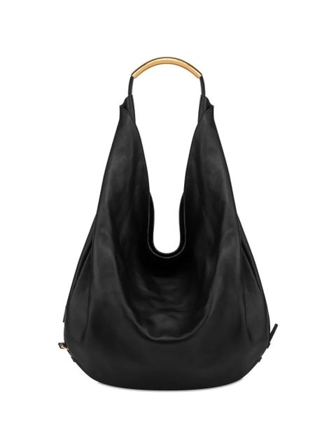 Moschino large Handle Me leather shoulder bag - Black - zdjęcie produktu nr 2