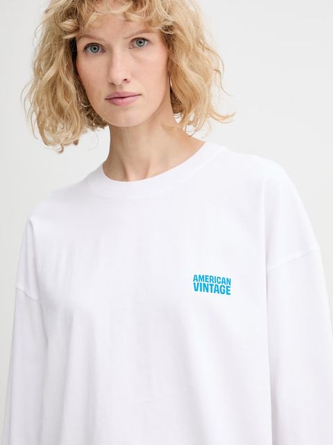 American Vintage longsleeve bawełniany