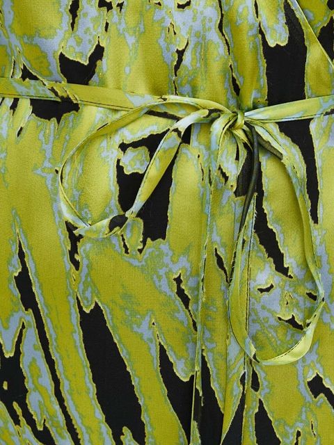 Gestuz sukienka z domieszką jedwabiu Anna mini rozkloszowana