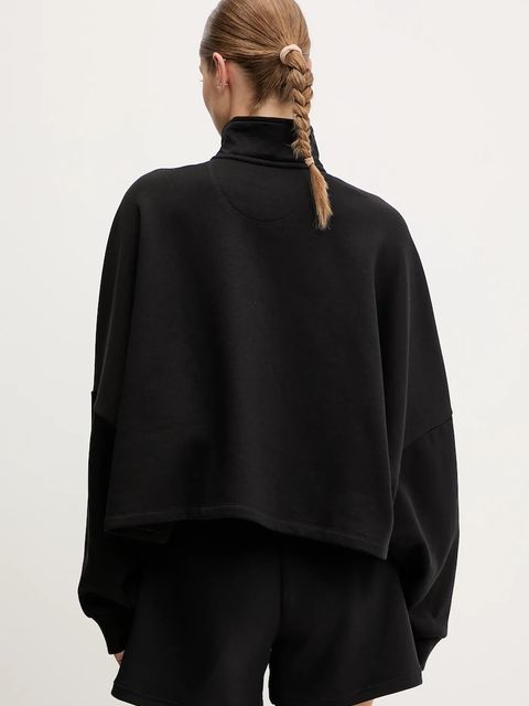 adidas Originals bluza damska kolor czarny gładka IW0951 - zdjęcie produktu nr 2