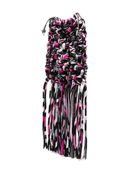 PUCCI knitted cross body bag - Black - zdjęcie produktu nr 2