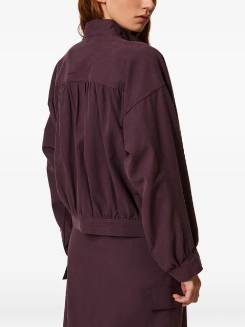 TWINSET zip-up jacket - Purple