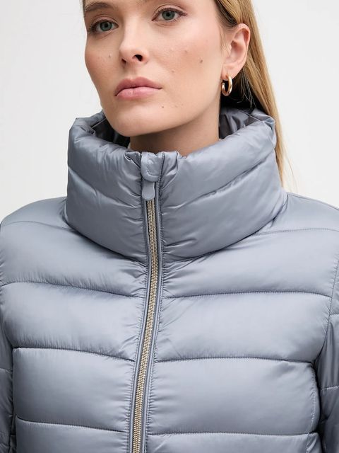 Save The Duck kurtka ELSIE kolor niebieski zimowa D30520W.IRIS21