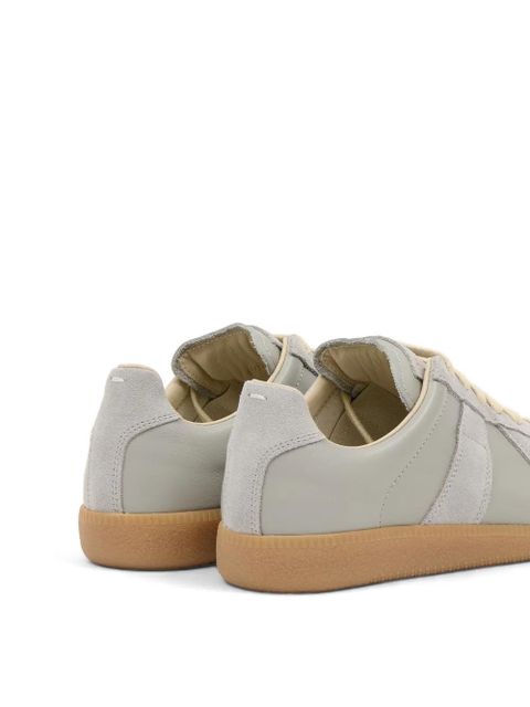 Maison Margiela Replica suede-panel sneakers - Grey