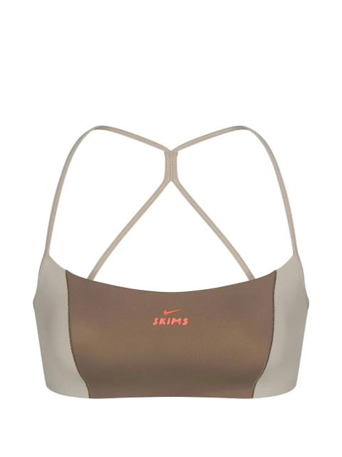 Skims x Nike scoop sports bra - Brown - zdjęcie produktu nr 1