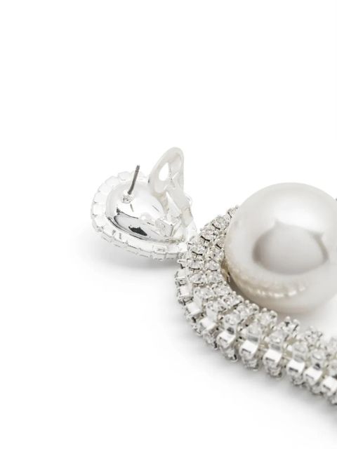 Magda Butrym pearl-embellished drop earrings - Silver - zdjęcie produktu nr 2