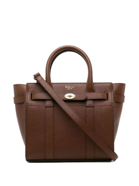 Mulberry mini Bayswater zipped bag - Brown - zdjęcie produktu nr 1
