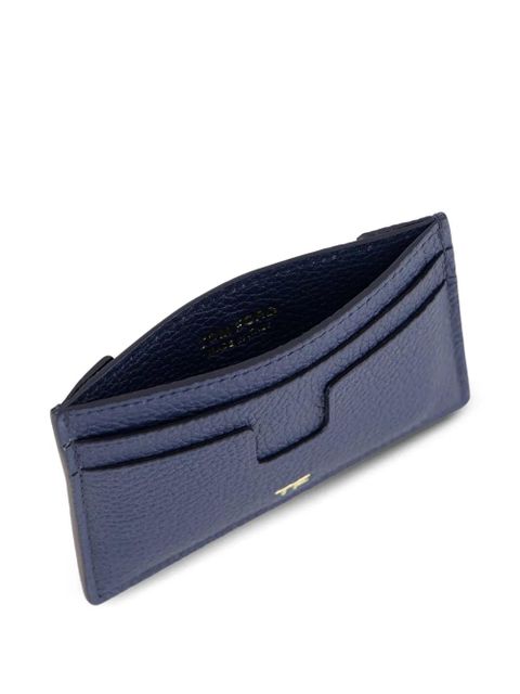 TOM FORD grained-leather wallet - Blue