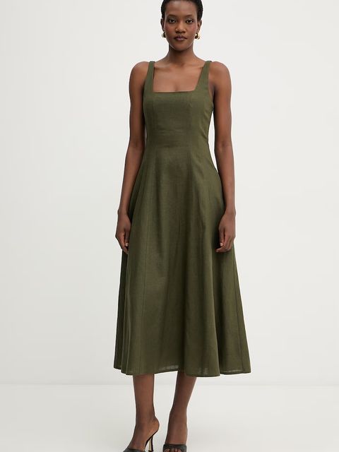 Twinset sukienka letnia z lnem - zdjęcie produktu nr 1