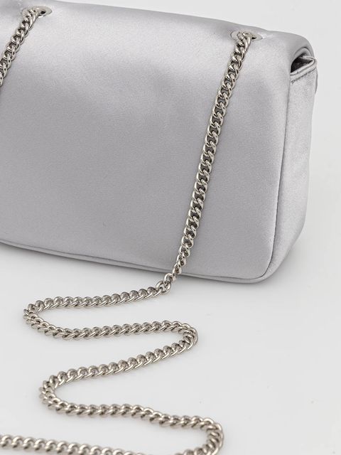 Guess torebka PRUE kolor srebrny HWEY96 70780