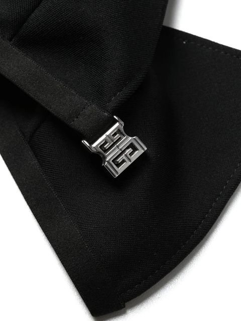 Givenchy 4G triangle bra - Black