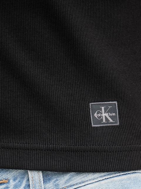 Calvin Klein Jeans t-shirt damski kolor czarny LV047C910G