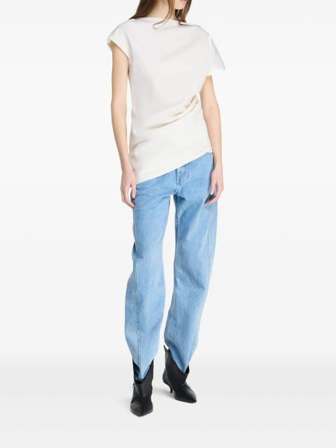 JW Anderson asymmetric draped top - White - zdjęcie produktu nr 2