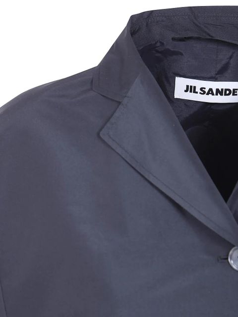 Jil Sander patch-pocket coat - Grey