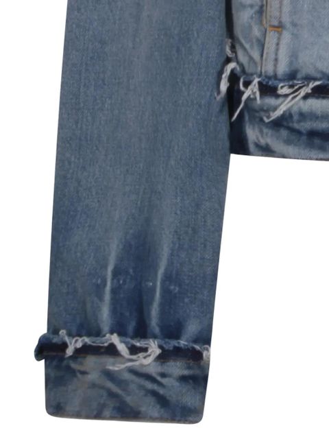 Maison Margiela patch-pockets denim jacket - Blue