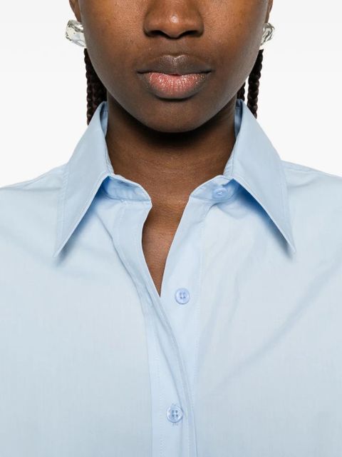 The Frankie Shop Arlen button-fastening shirt - Blue