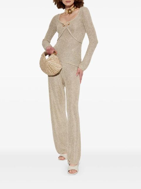 Cult Gaia Lawena trousers - Gold