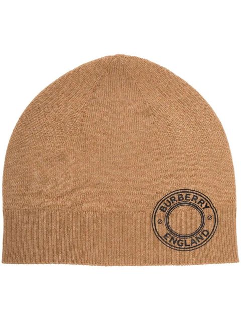 Burberry logo graphic beanie - Neutrals - zdjęcie produktu nr 1