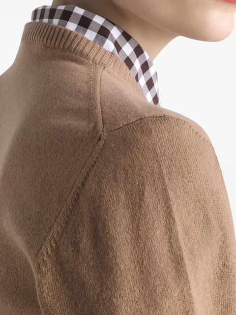 Dolce & Gabbana button-front cashmere cardigan - Brown
