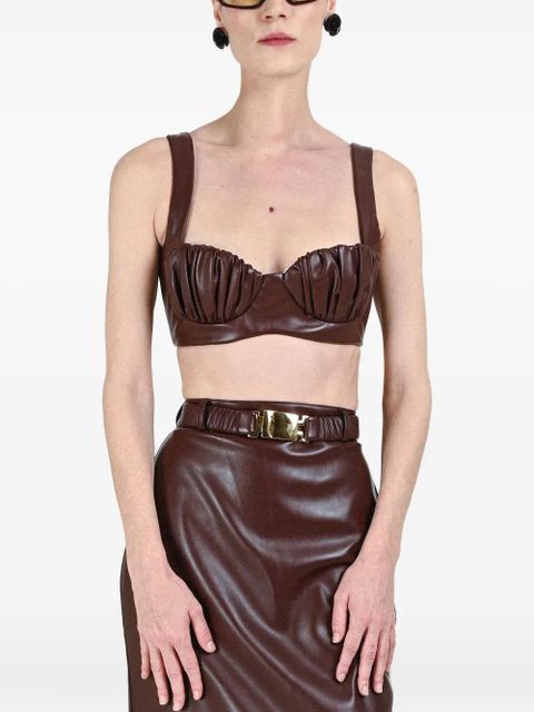 Rowen Rose gathered cup bra - Brown - zdjęcie produktu nr 1