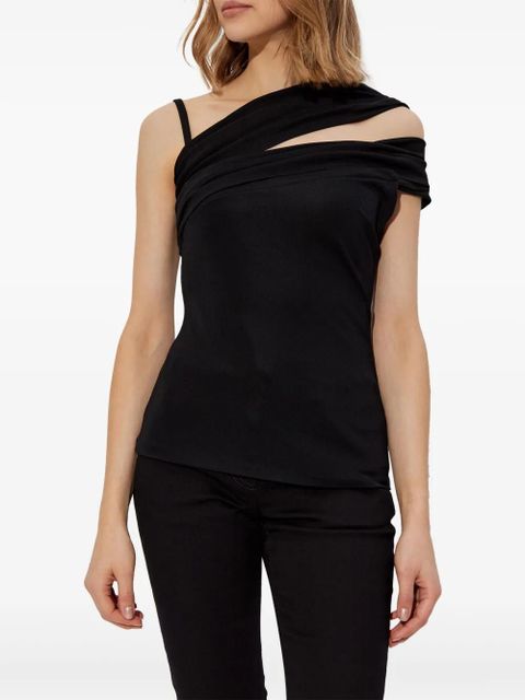 Versace asymmetric tank top - Black - zdjęcie produktu nr 2