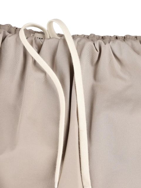 Miu Miu drawstring panel skirt - Neutrals