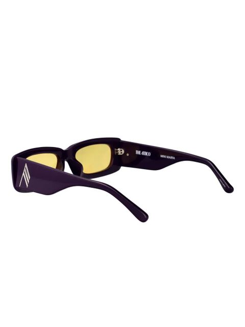 The Attico mini Marfa sunglasses - Black