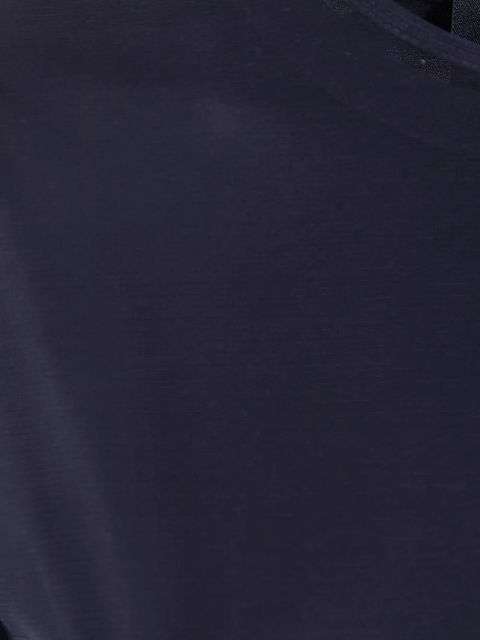 Simone Rocha sheer-panel dress - Blue