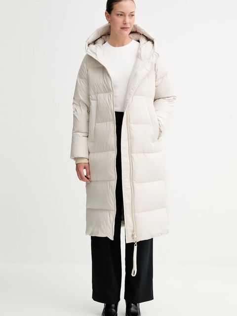 Marc O'Polo kurtka puchowa kolor beżowy zimowa 509087471081