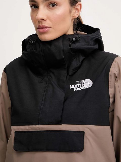 The North Face kurtka narciarska Driftview Anorak kolor brązowy NF0A82W1DHL1 - zdjęcie produktu nr 2