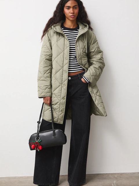 Medicine płaszcz pikowany damski - zdjęcie produktu nr 2