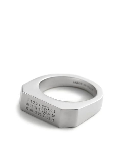 MM6 Maison Margiela signet ring - Silver