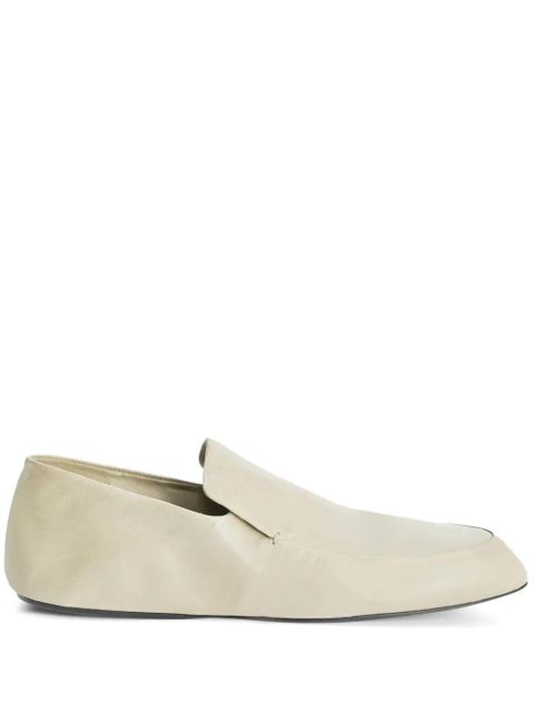 Jil Sander leather loafers - Neutrals - zdjęcie produktu nr 1