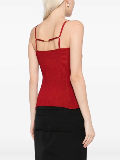 Jacquemus Le haut Sierra top - Red