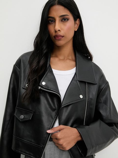 Answear.LAB ramoneska kolor czarny przejściowa