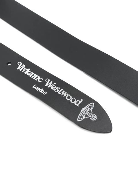 Vivienne Westwood Alex leather belt - Black - zdjęcie produktu nr 2