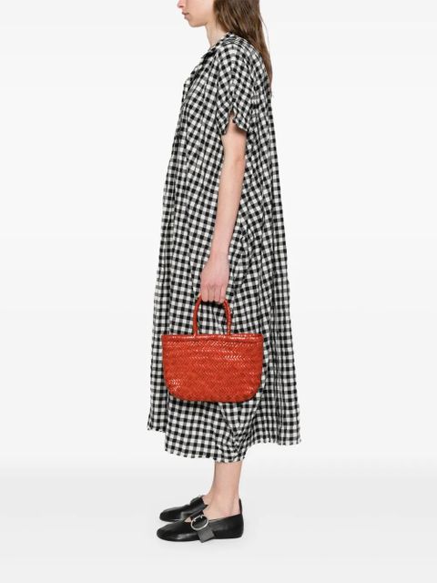 DRAGON DIFFUSION mini Flat Gora tote bag - Orange