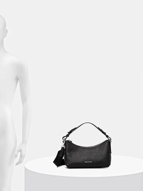 Marc O'Polo torebka skórzana kolor czarny 50819650801109