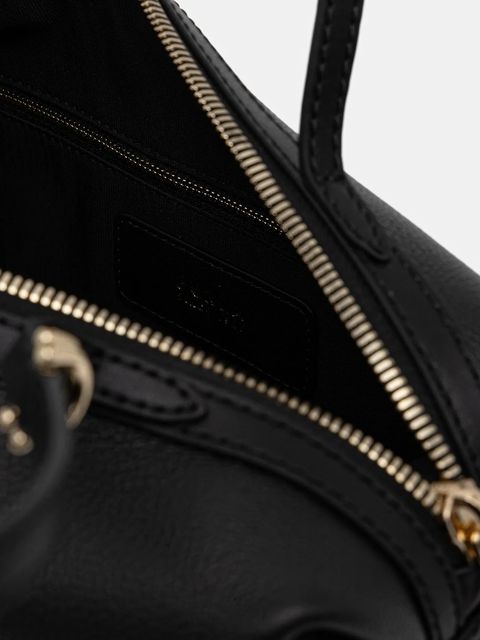 Furla torebka skórzana Double M Boston Bag kolor czarny WB01905 BX3036 O6000